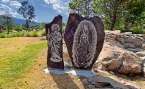 altar a la virgen y san judas en rancho del mencho