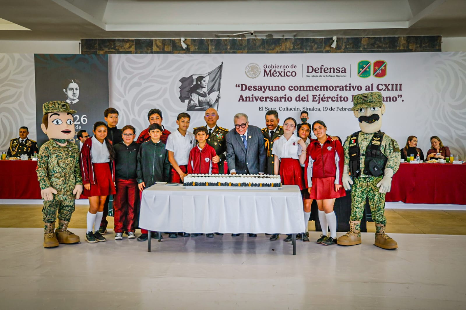 Celebración del Aniversario del Ejército Mexicano