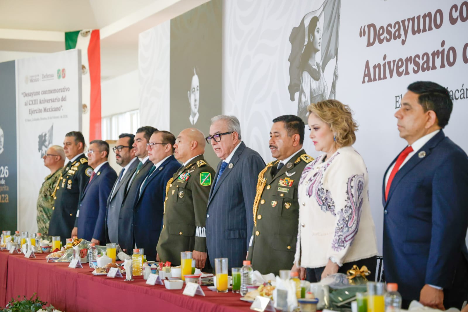 Celebración del Aniversario del Ejército Mexicano