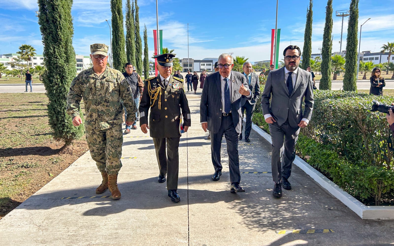 Héctor Ávila Alcocer, Rubén Rocha Moya y Juan de Dios Gámez