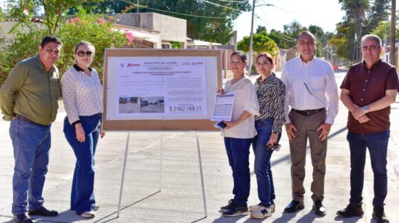 Antonio Menéndez entrega obras prioritarias en zona rural de Ahome, Sinaloa, por 4.8 mdp