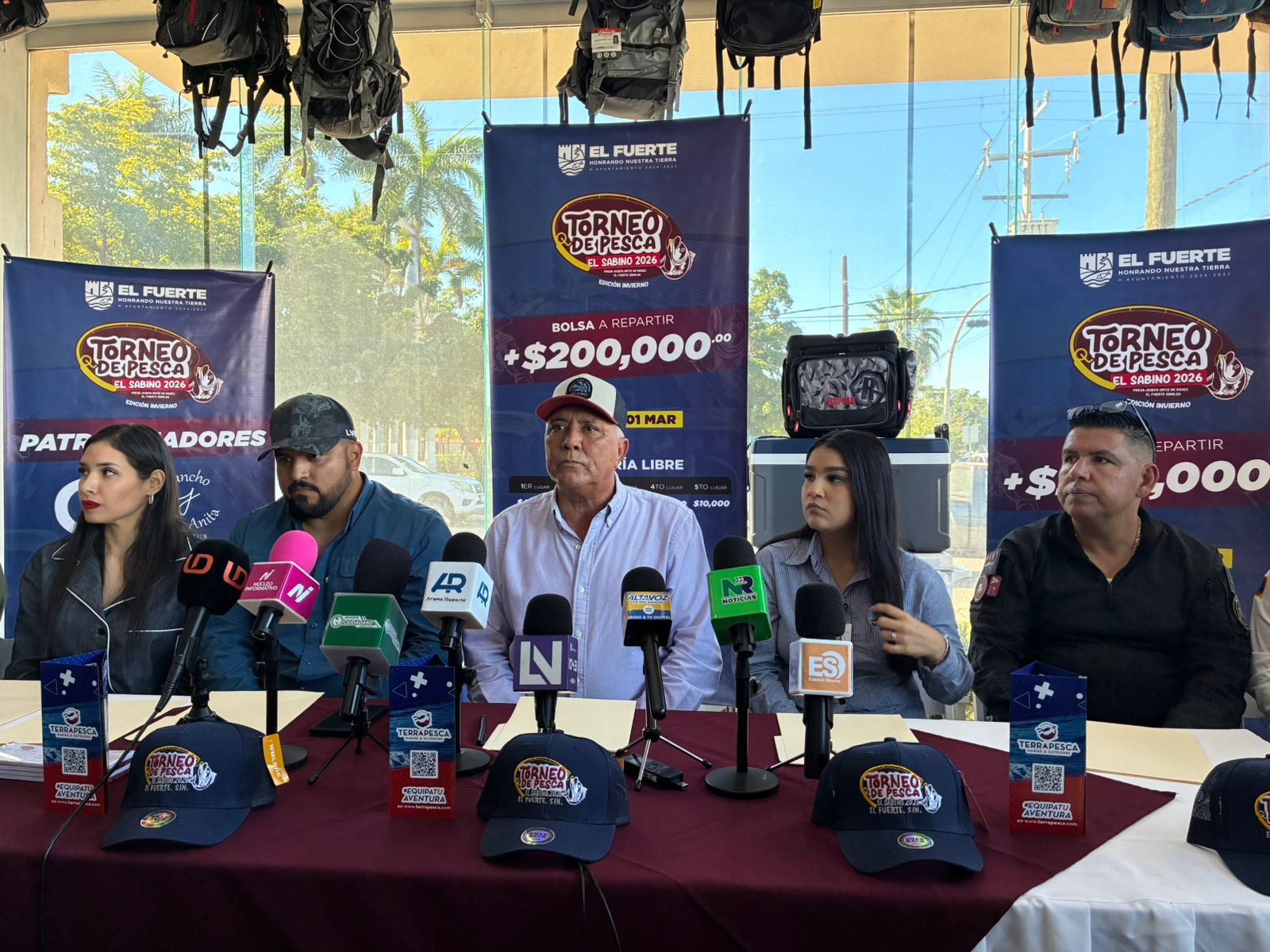 Anuncian el Torneo de Pesca El Sabino en El Fuerte, Sinaloa