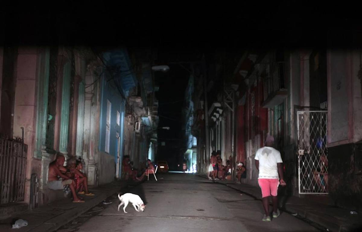 apagón en Cuba