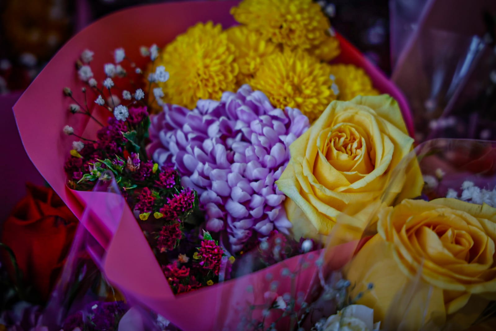 Arreglos de flores de venta en el Centro de Culiacán