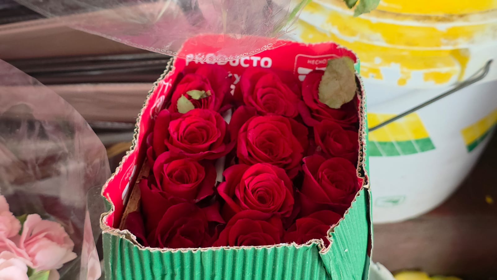 Arreglo floral del Mercado de las Flores en Culiacán