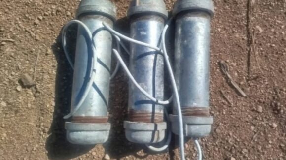 Asegura Ejército tres artefactos explosivos en Escuinapa, Sinaloa
