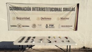 Aseguran objetos prohibidos en el penal de Aguaruto, en Culiacán