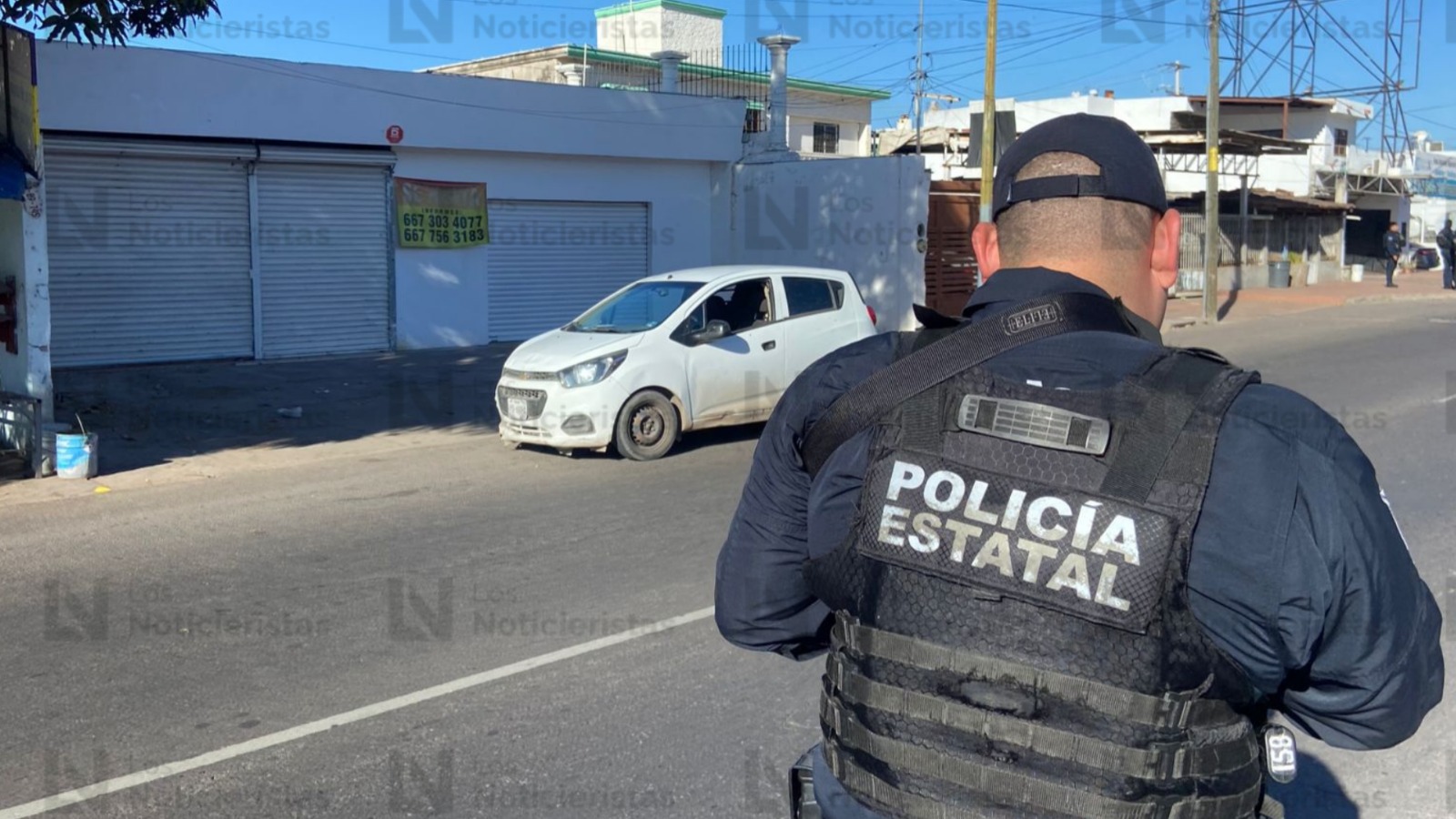 Ataque armado contra el conductor de un vehículo por la Calzada Aeropuerto en Culiacán