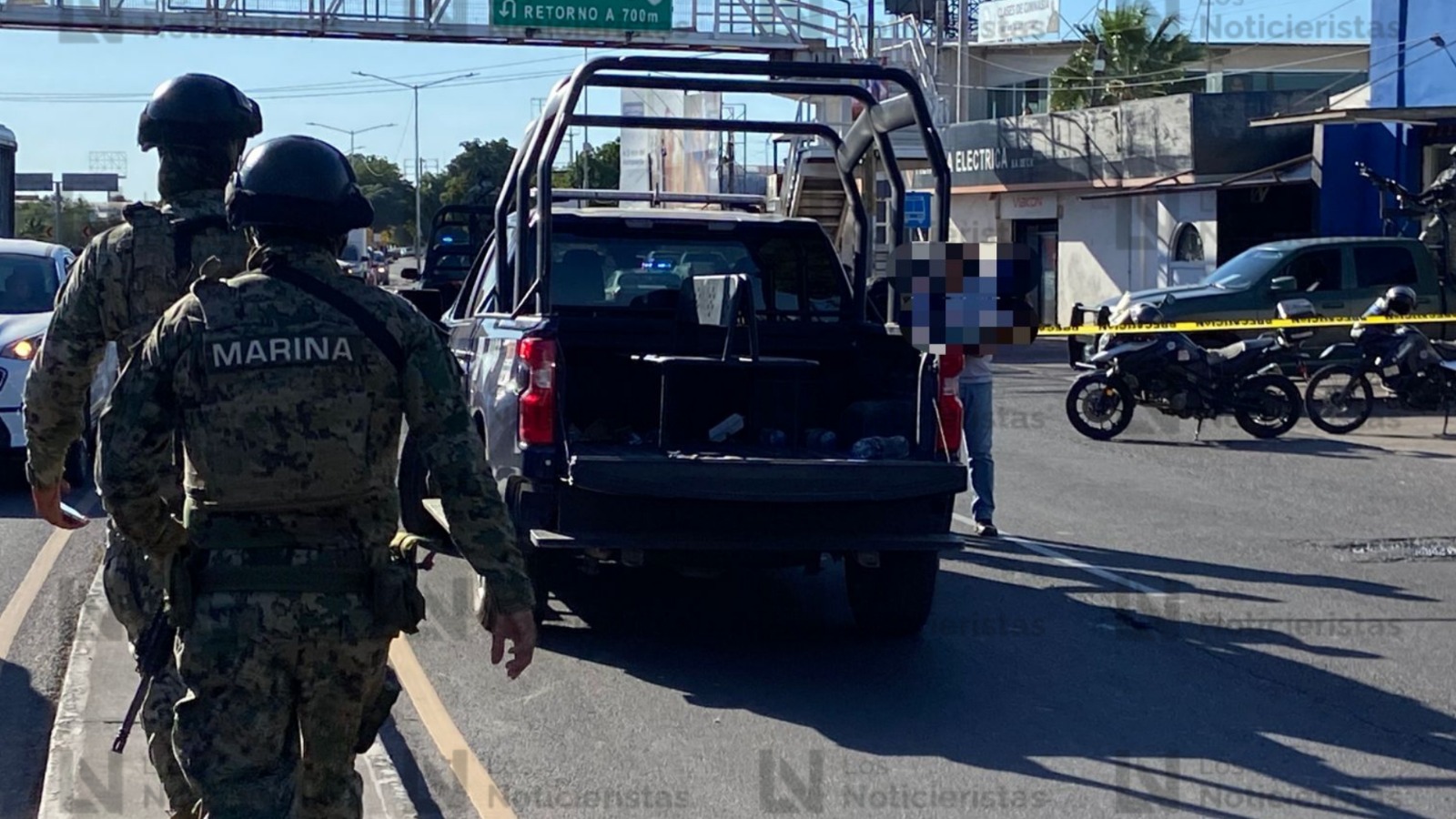 Ataque armado contra el conductor de un vehículo por la Calzada Aeropuerto en Culiacán
