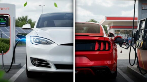Carro eléctrico vs. auto de gasolina ¿Cuál es el costo por kilómetro aproximado de cada uno?