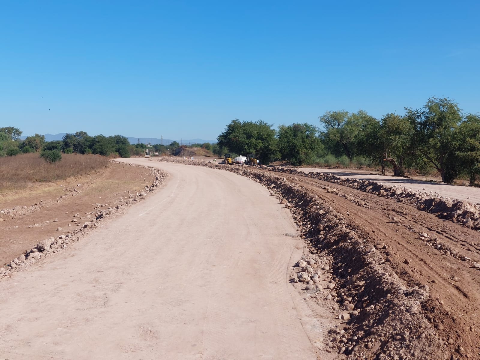 Obra del Malecón en Guamúchil