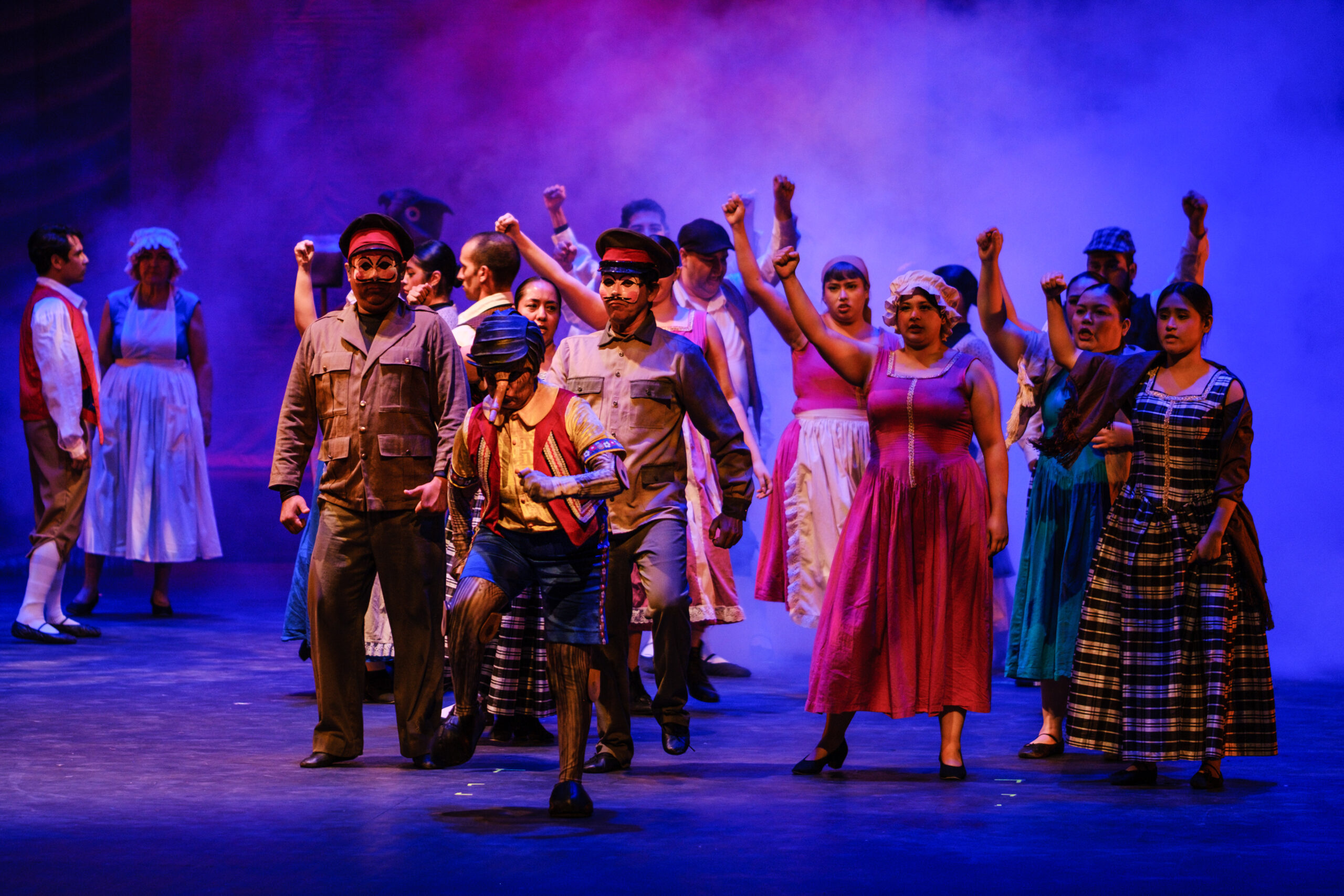 Aventuras de Pinocho cautiva al público en el Teatro Pablo de Villavicencio