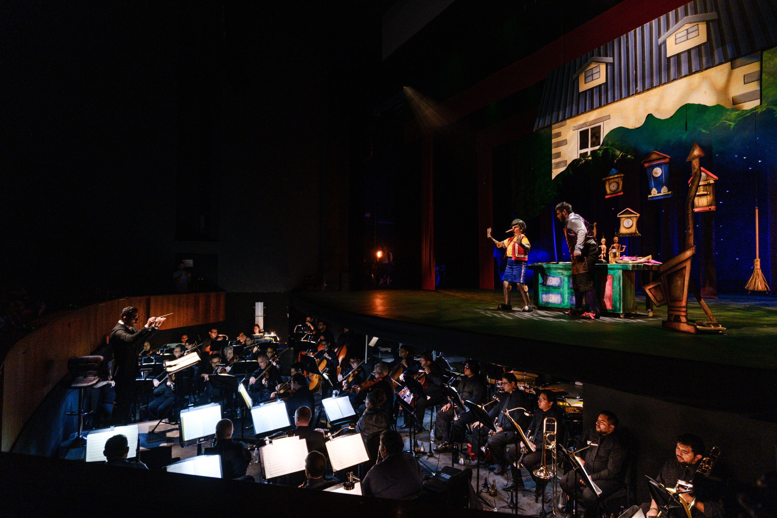 Aventuras de Pinocho cautiva al público en el Teatro Pablo de Villavicencio