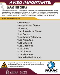Aviso Japac