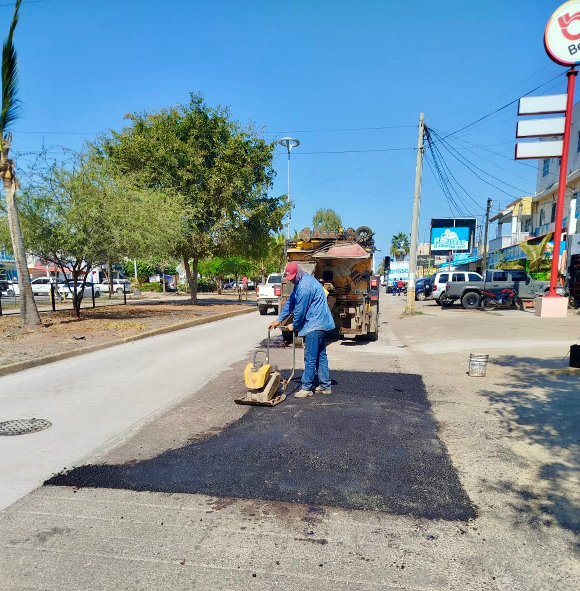 Activadas las cuadrillas para el programa de bacheo en Mazatlán