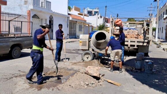 Activadas las cuadrillas para el programa de bacheo en Mazatlán, Sinaloa; estas son las vialidades atendidas