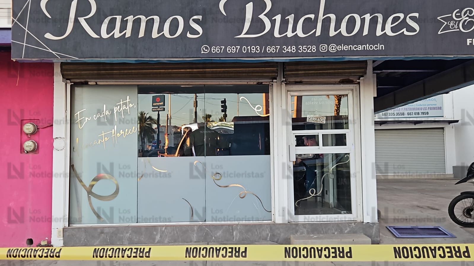 Balean florería de Arreglos Buchones, en Culiacán