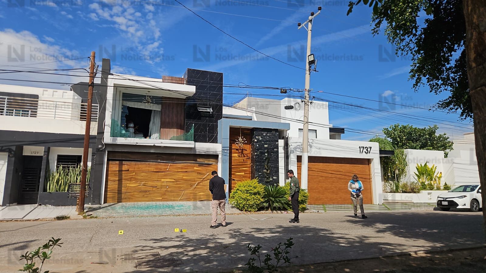 Tirotean residencia en La Campiña, en Culiacán