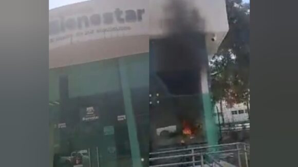 VIDEO | Al menos 20 sucursales del Banco Bienestar en Jalisco fueron violentadas tras la ‘caída’ de El Mencho