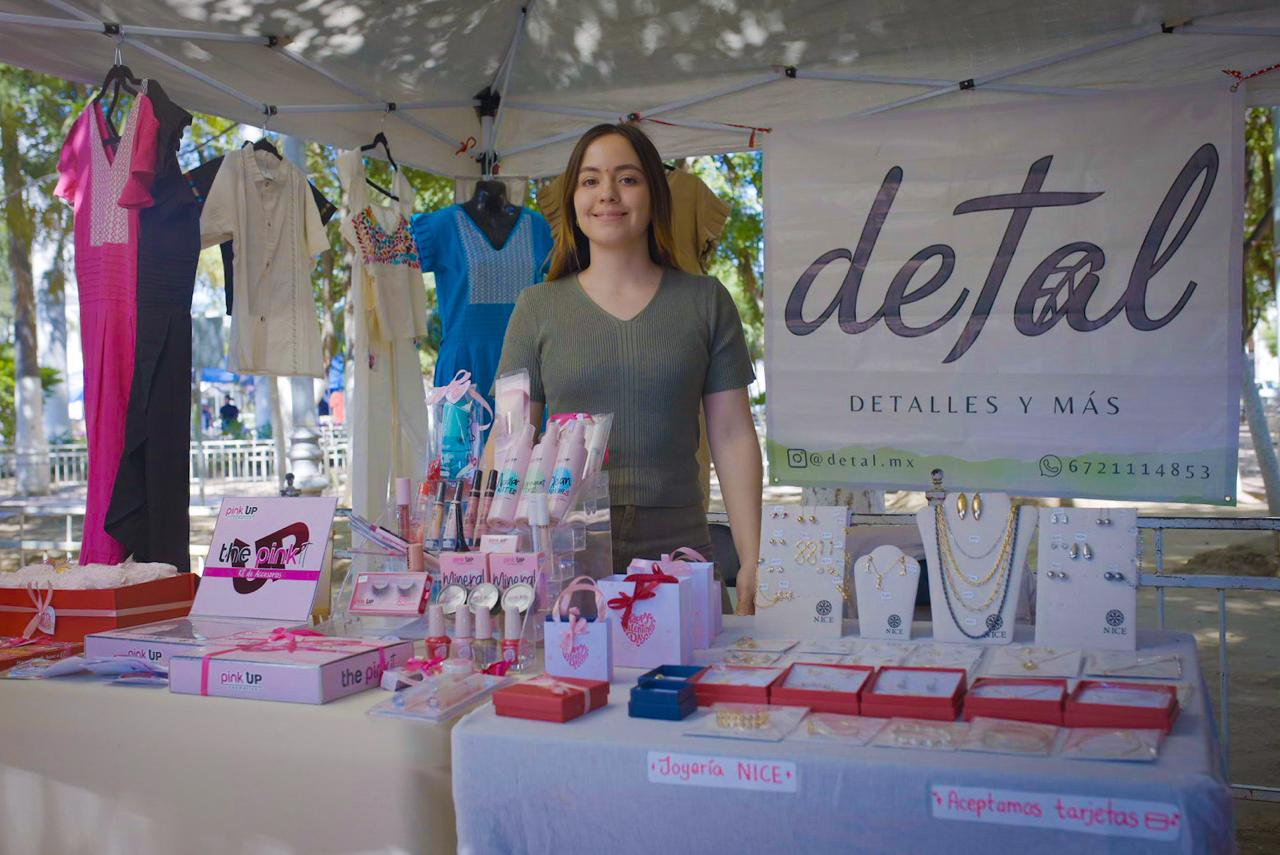 Bazar de emprendedores en Navolato