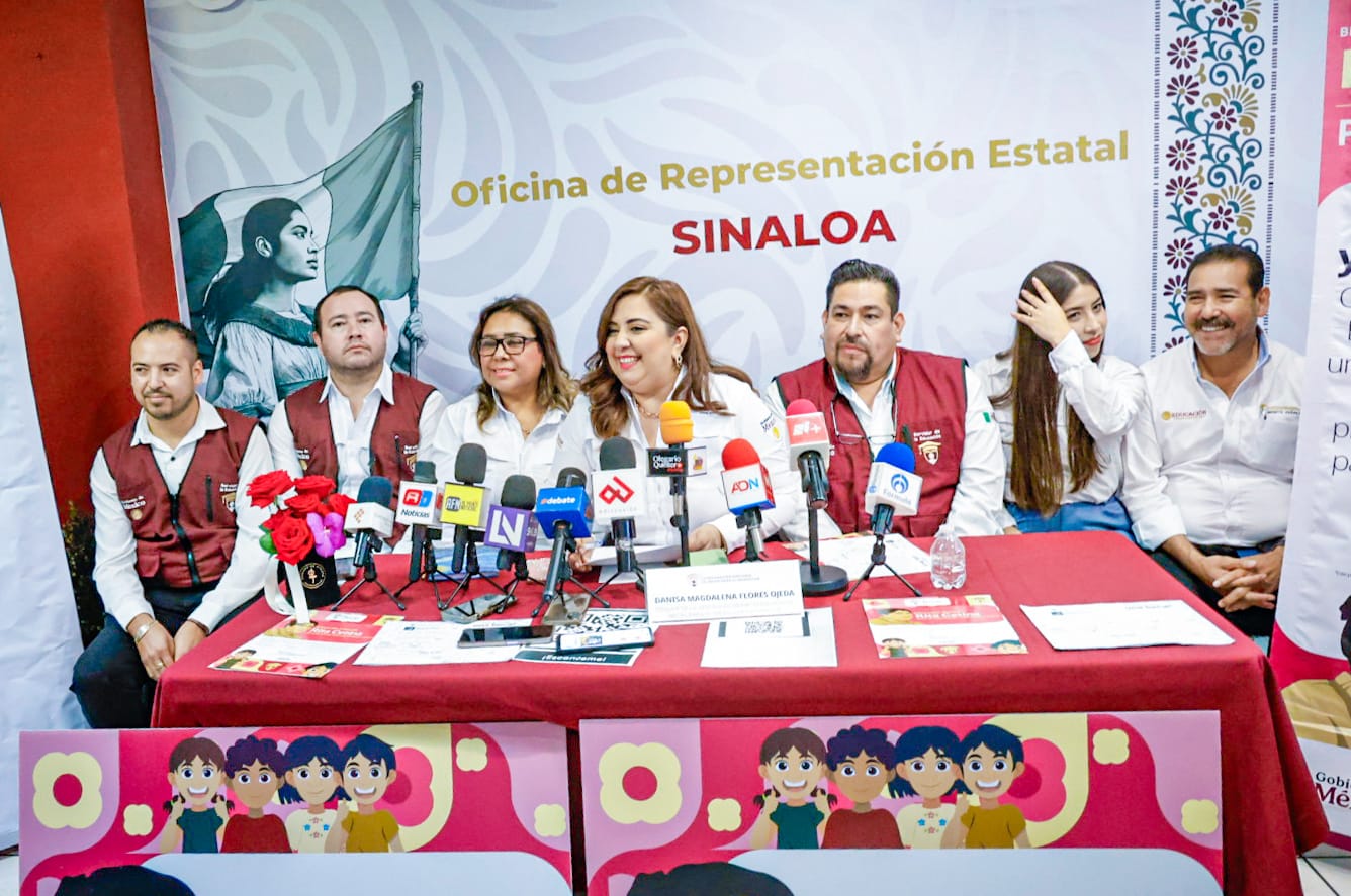 Rueda de prensa Becas para el Bienestar; Beca Rita Cetina