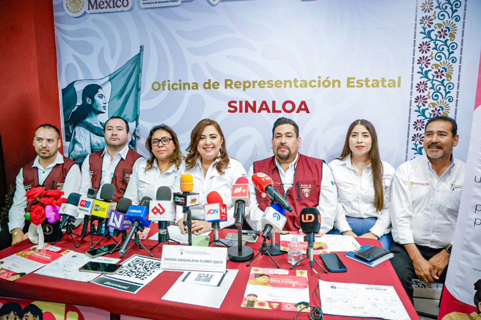 Rueda de prensa Becas para el Bienestar; Beca Rita Cetina