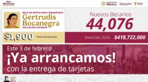 Información de la SEP sobre las Becas del Bienestar