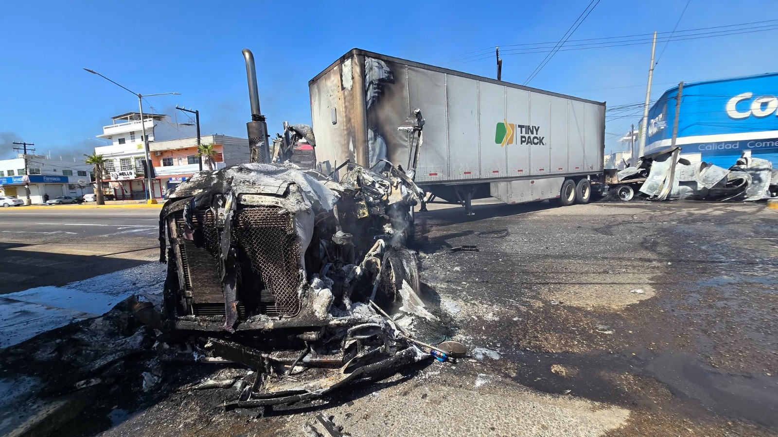 Bloqueos en Villa Unión, Mazatlán