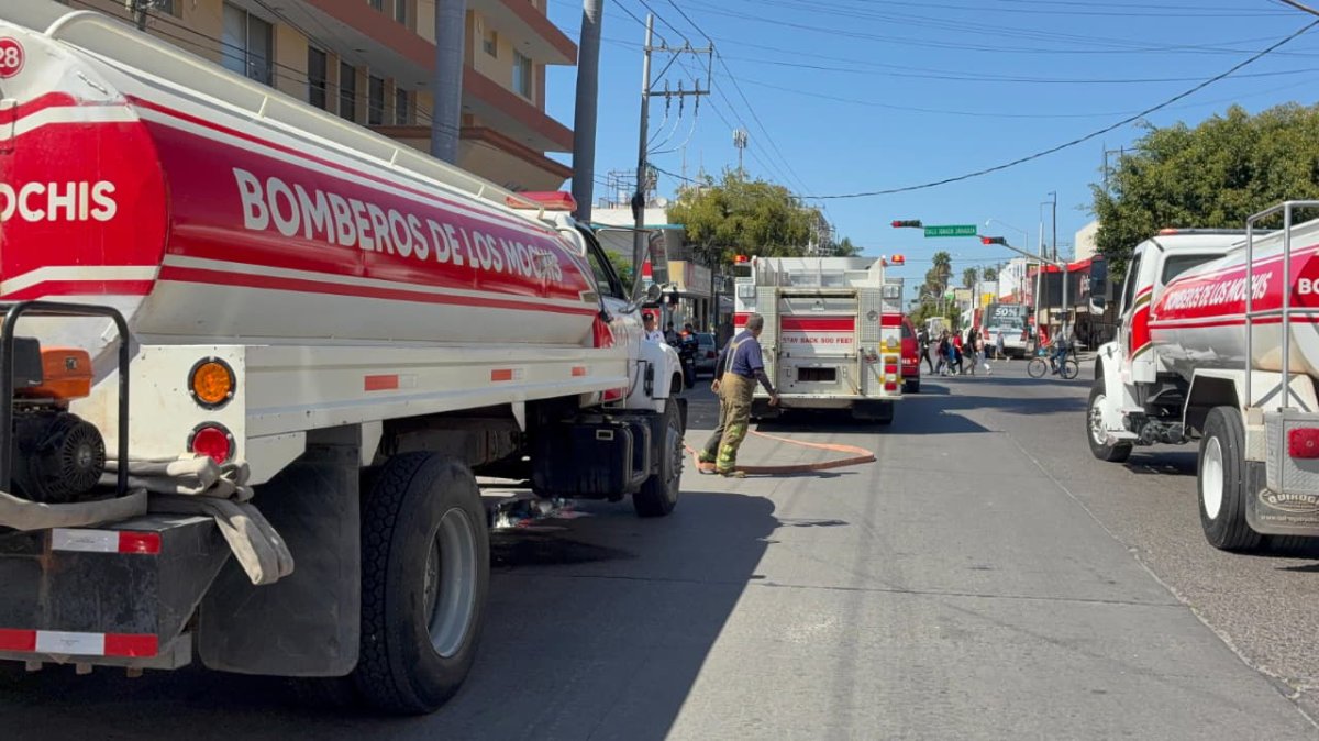 bombero de los mochis sinaloa incendio