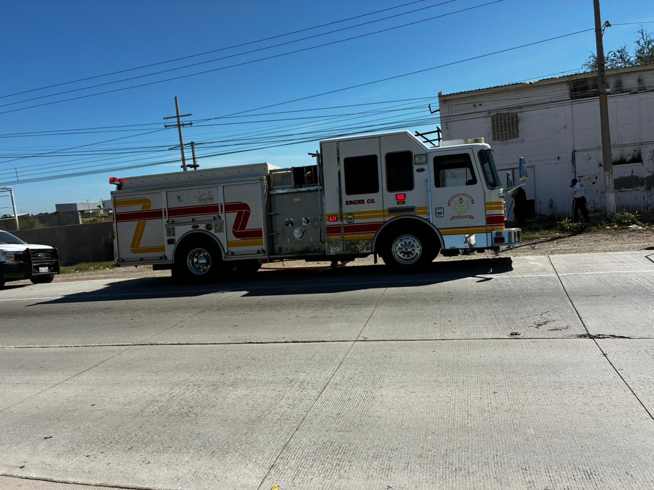 Camión de bomberos