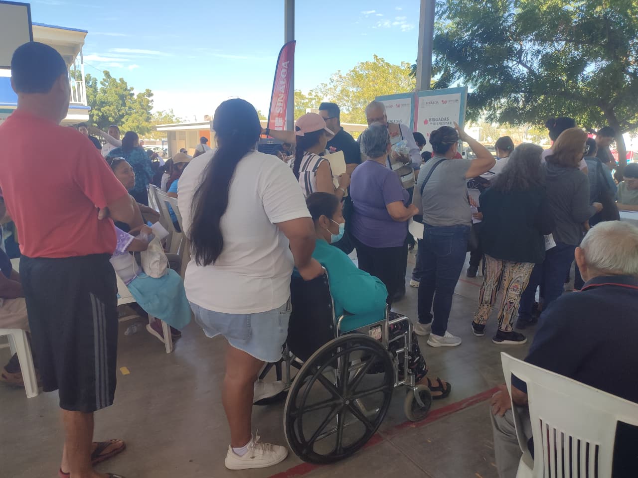 Brigada del Bienestar en Mazatlán