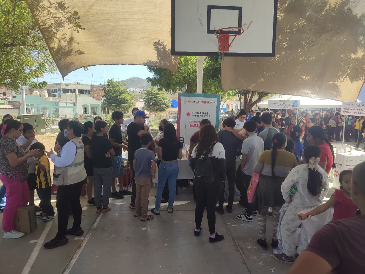 Brigada del Bienestar en Mazatlán