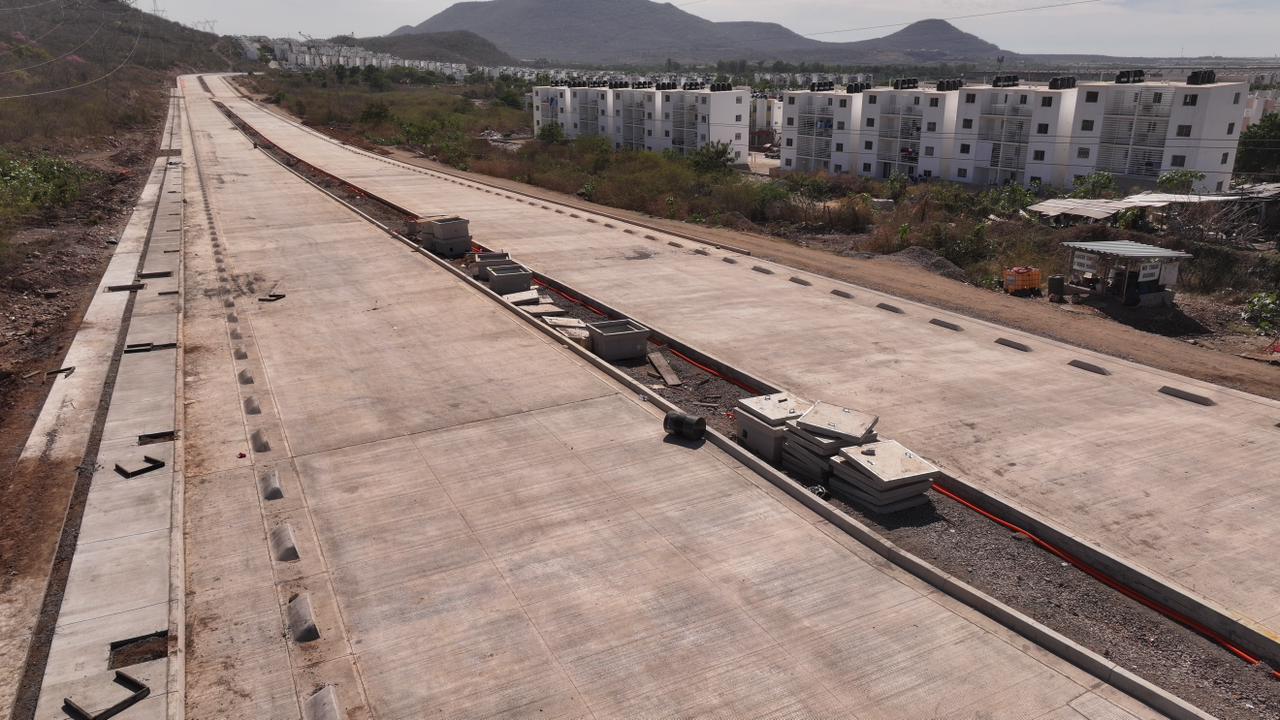 Enlace del bulevar Agricultores en Culiacán