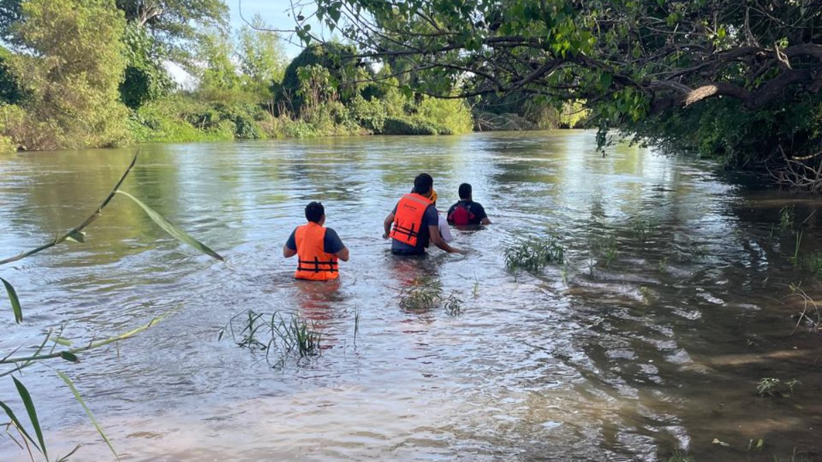 busqueda de manuel desaparecido en el rio sinaloa proteccion civil