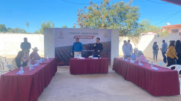 Así se vivió el primer Cabildo Abierto del 2026 en La Brecha, Guasave, Sinaloa