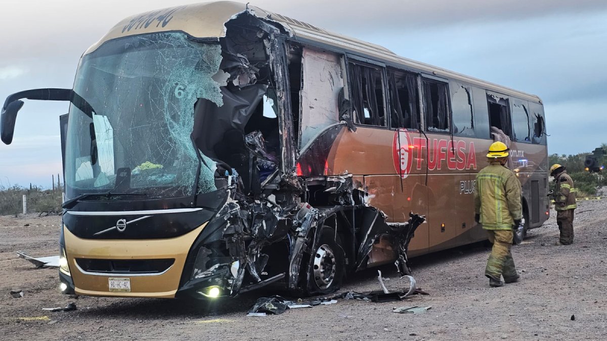 camionazo en sonoyta caborca sonora choque