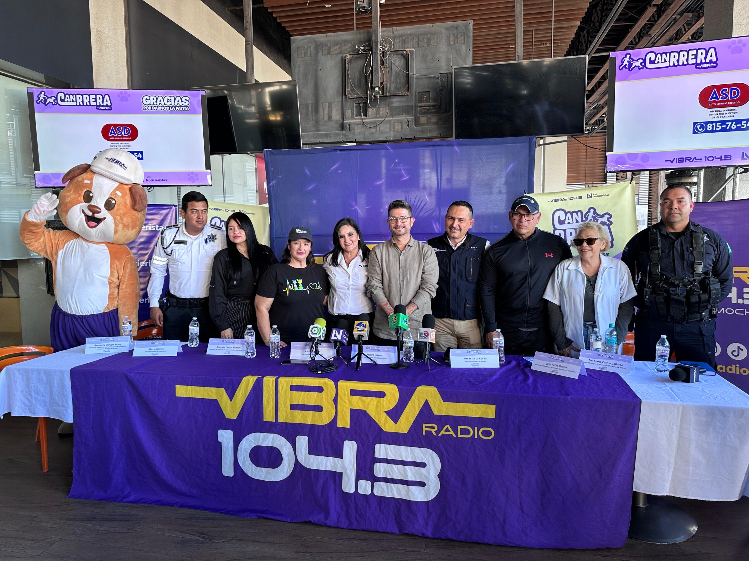 Rueda de prensa Canrrera Los Mochis