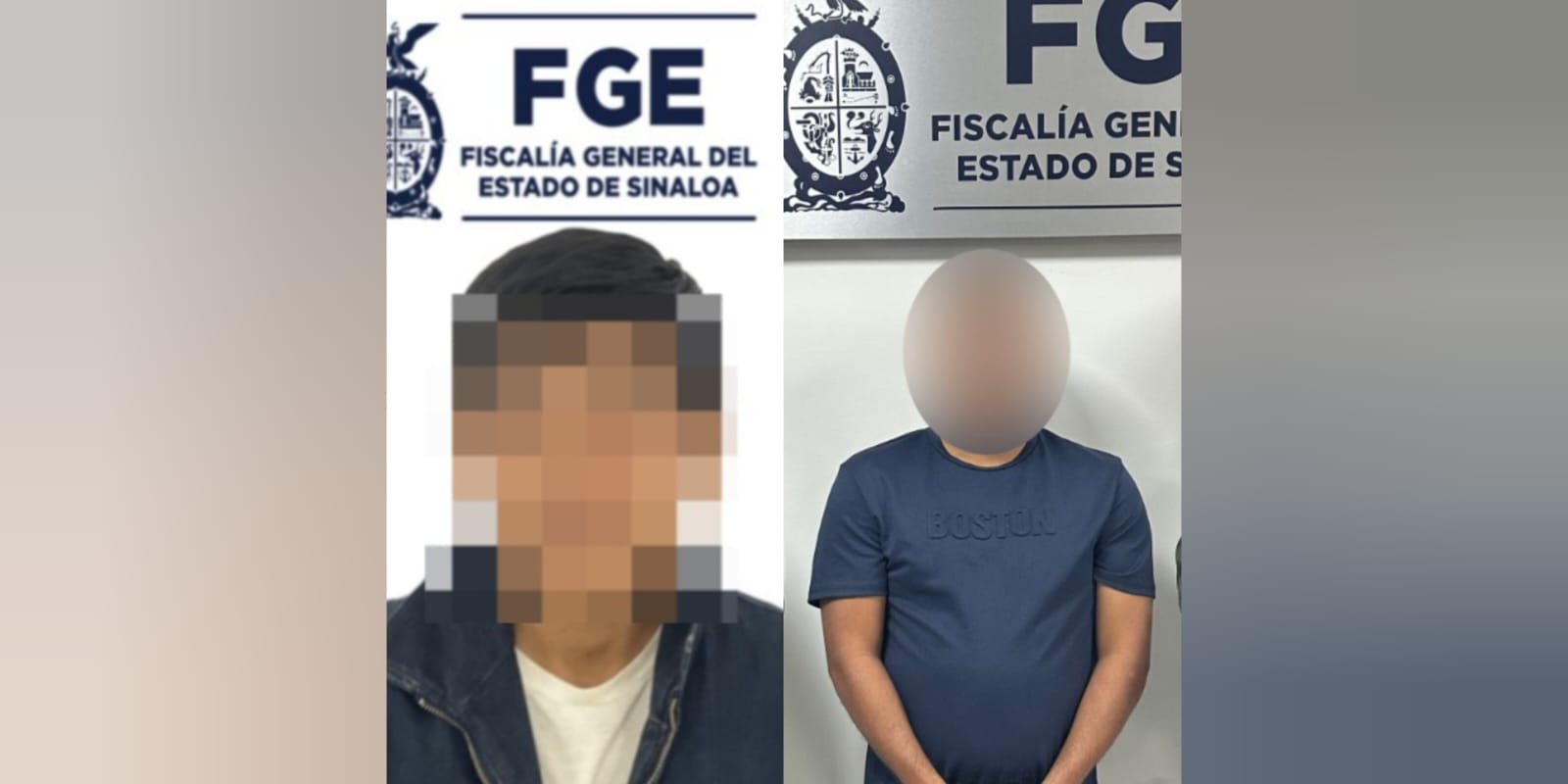 Capturan a Jorge y Jesús por asalto a comercio en Culiacán