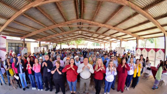 Tosalibampo recibe la Caravana del Bienestar Ahome; pobladores se benefician con diversos servicios