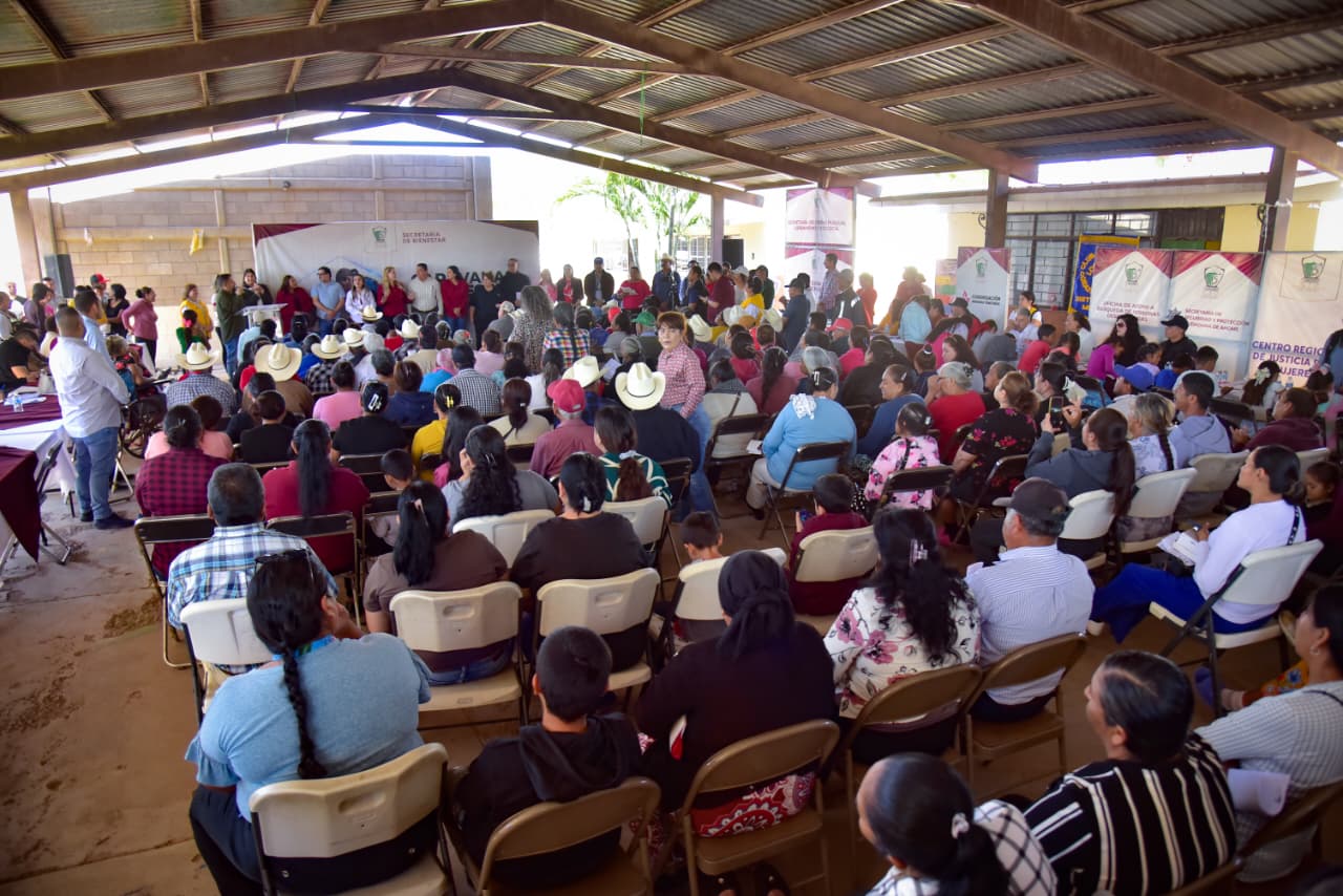 Caravana del Bienestar llega a Tosalibampo, Ahome