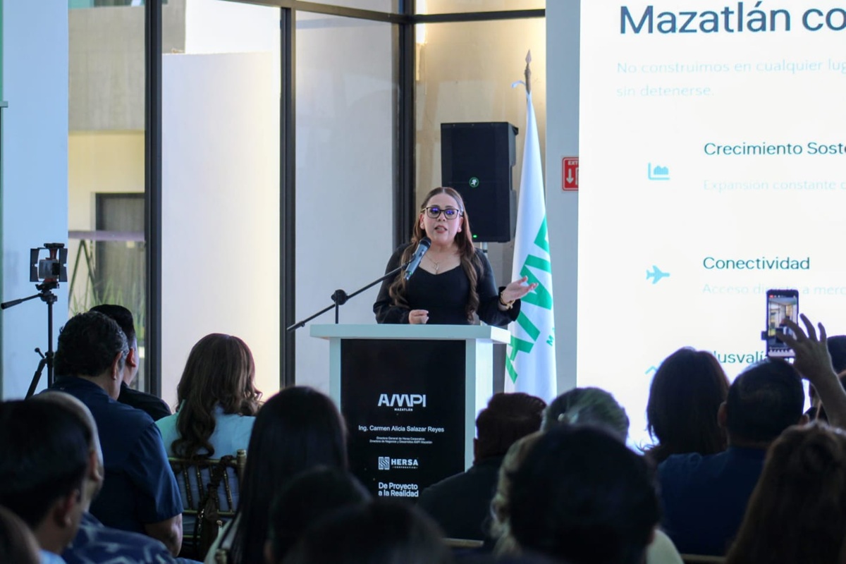 Carmen Alicia Salazar, director general de Hersa Corporativo en Mazatlán