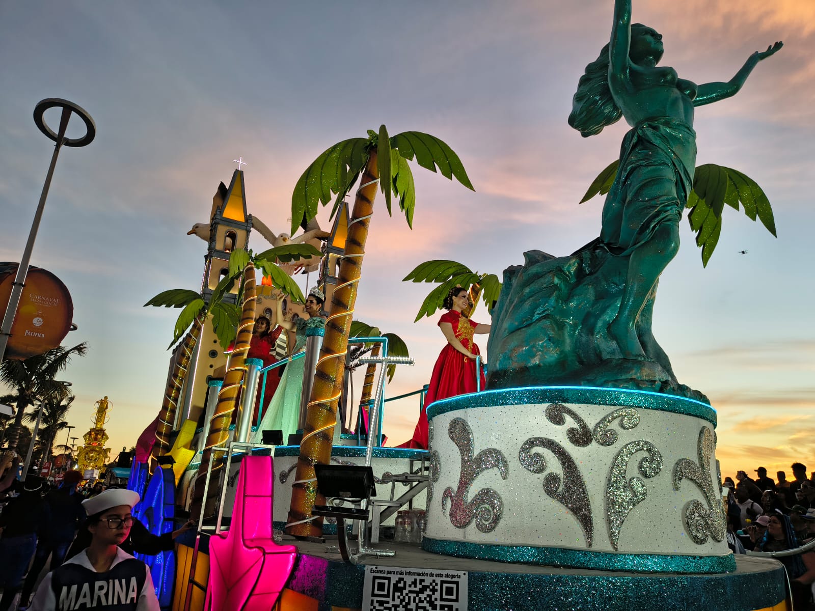 Primer desfile del Carnaval de Mazatlán 2026