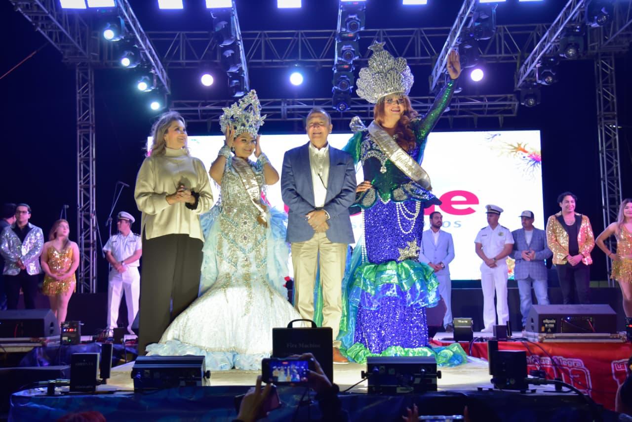 Coronación de las reinas del Carnaval Topolobampo