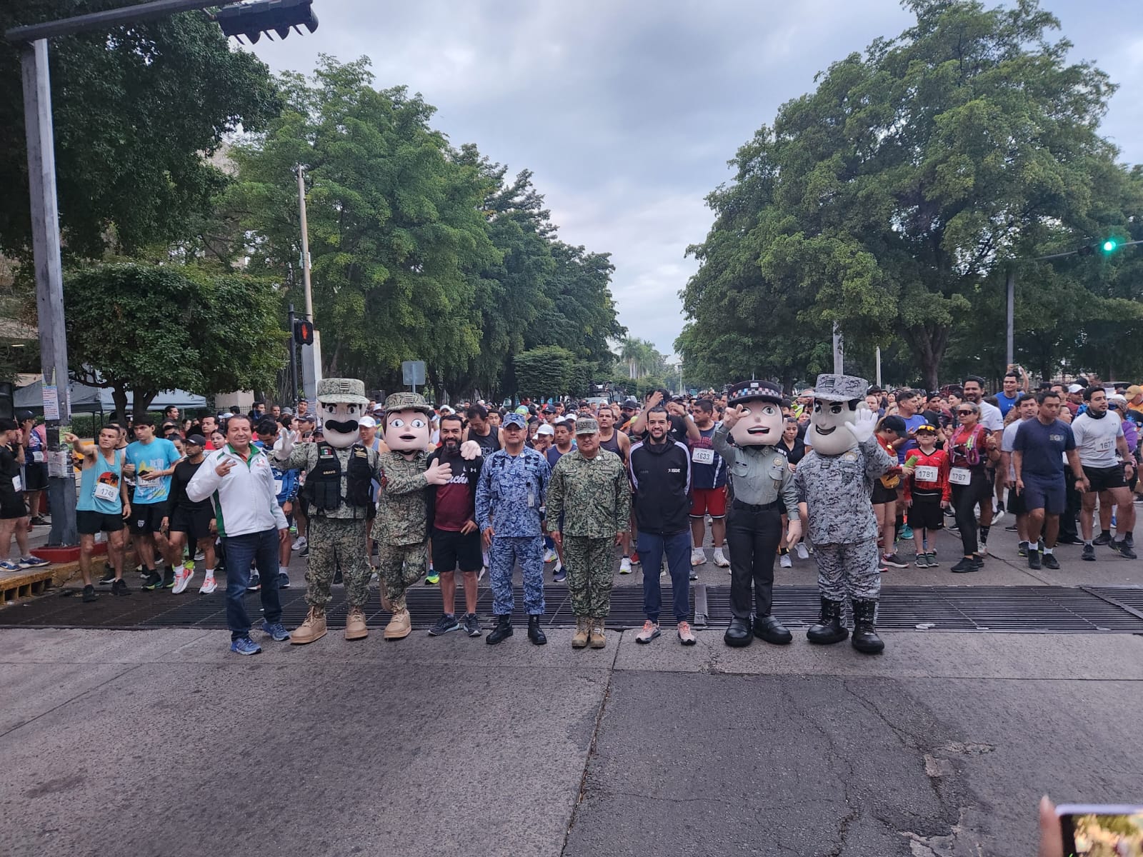 Gran "Carrera 5K Febrero mes del Ejército y Fuerza Aérea Mexicana