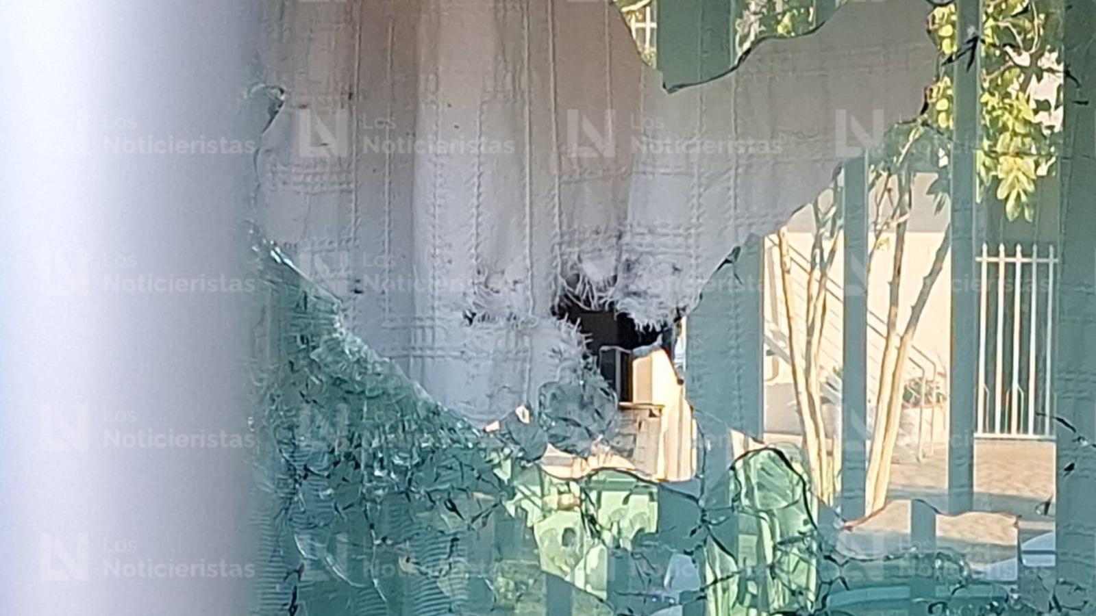 Casa tiroteada en la Col. Emiliano Zapata de Culiacán, Sin.