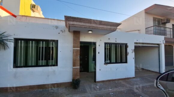 Tirotean vivienda en la Emiliano Zapata de Culiacán, Sinaloa; no hay lesionados