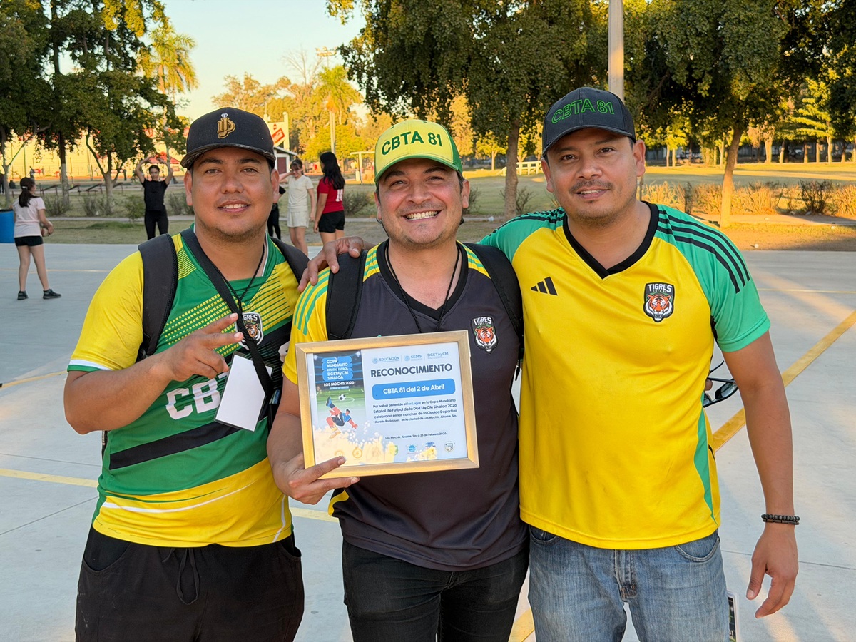 CBTA 81de El Fuerte es campeón estatal del Mundialito de la DGETAyCM