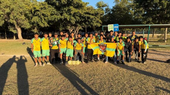 Tigres del CBTA 81 de El Fuerte, Sinaloa, dominan y se quedan con el campeonato estatal del Mundialito DGETAyCM