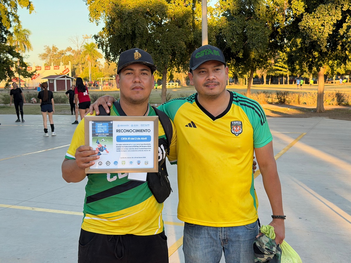 CBTA 81de El Fuerte es campeón estatal del Mundialito de la DGETAyCM