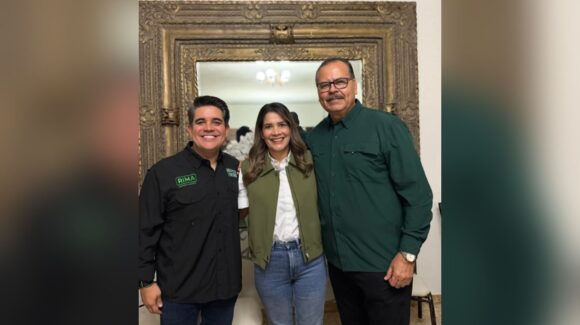 “Mingo” Vázquez da la bienvenida a Cecilia Hernández al Partido Verde en Ahome, Sinaloa